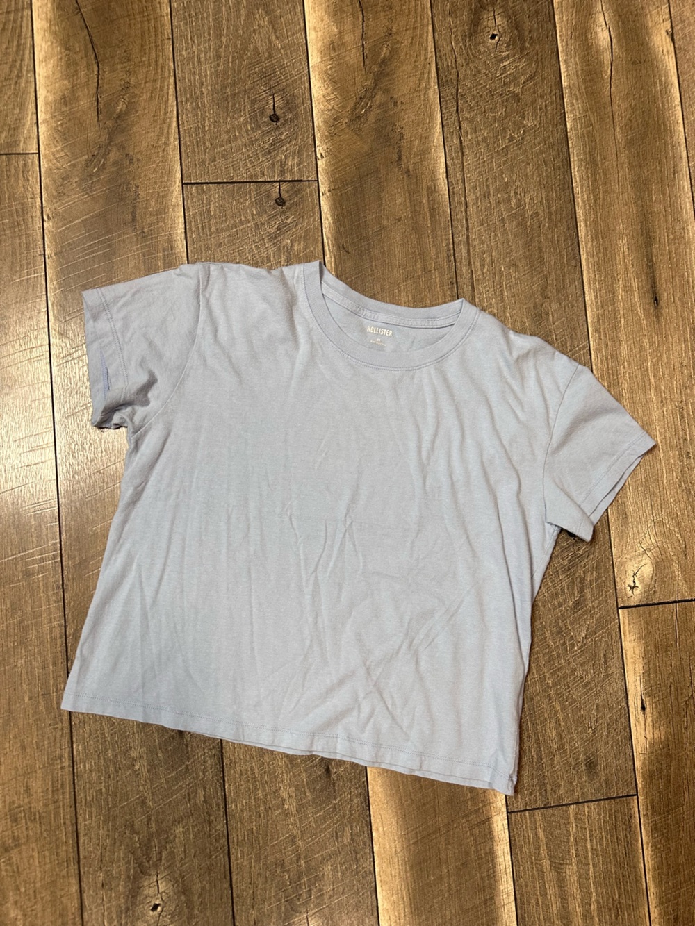 Hollister Blue Baby Tee